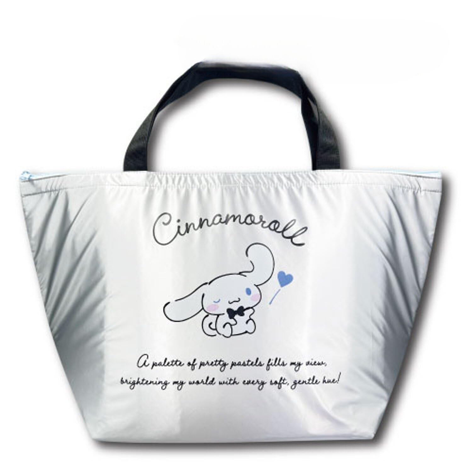 サンリオ　保冷ビックトートバッグ　シルバー　四種 Amazon｜畑山商事 sanrio 保冷ビッグトートバッグ シルバー シナモン